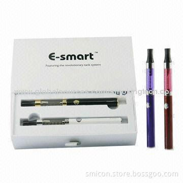 320mAh Slim e cigarette E smart Starter Kit with 1.3mL Capacity, 3.3-3.4V Voltage
